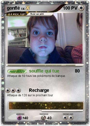 Pokemon gonflé