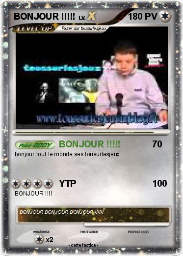 Pokemon BONJOUR !!!!!