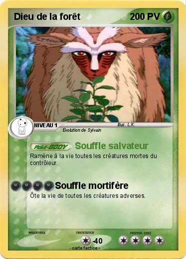 Pokemon Dieu de la forêt