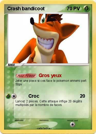 Pokemon Crash bandicoot