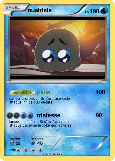 Pokemon nuatriste