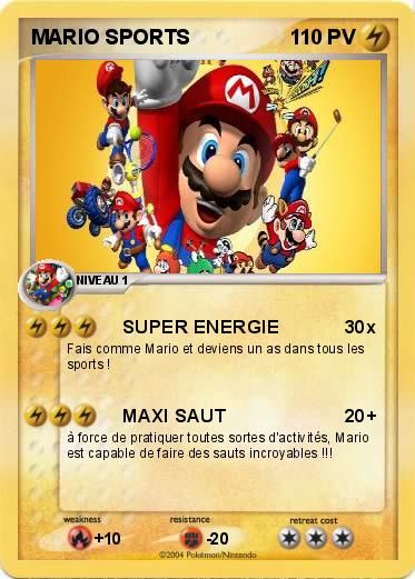 Pokemon MARIO SPORTS