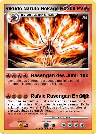 Pokemon Rikudo Naruto Hokage EX