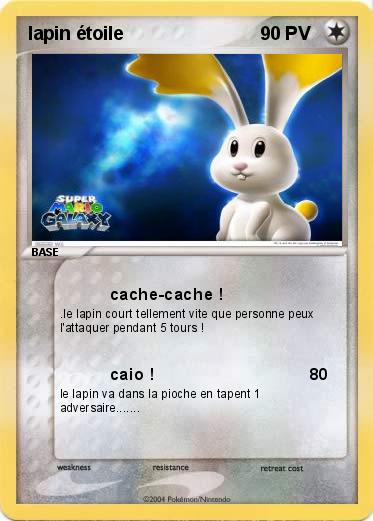 Pokemon lapin étoile