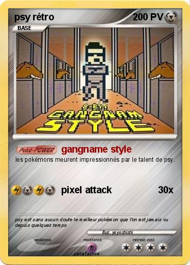 Pokemon psy rétro