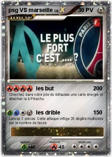 Pokemon psg VS marseille