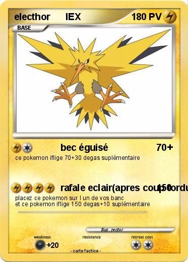 Pokemon electhor      IEX