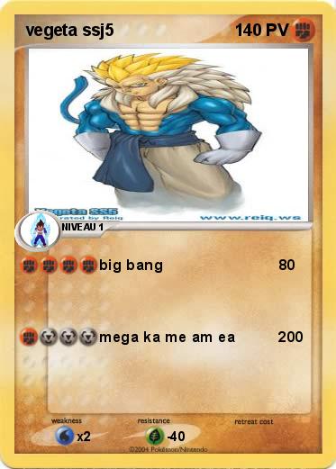 Pokemon vegeta ssj5