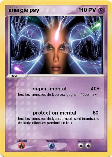 Pokemon énérgie psy