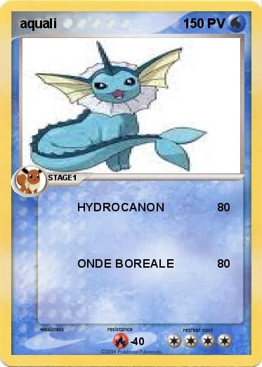Pokemon aquali