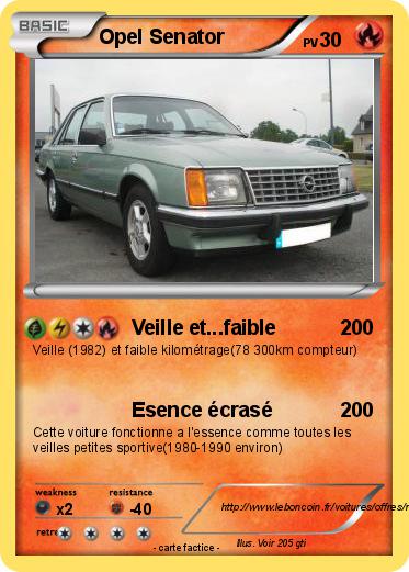 Pokemon Opel Senator
