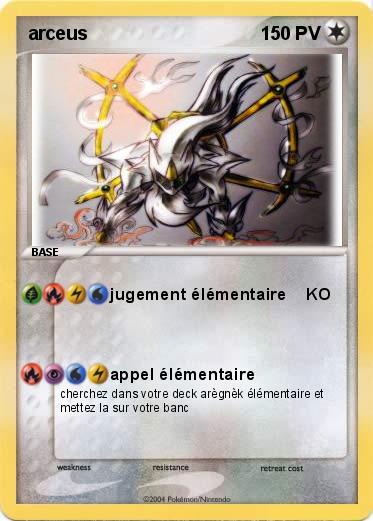 Pokemon arceus