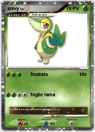 Pokemon snivy