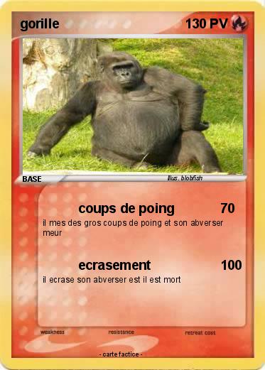 Pokemon gorille
