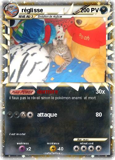 Pokemon réglisse