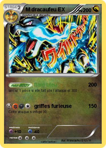 Pokemon M dracaufeu EX