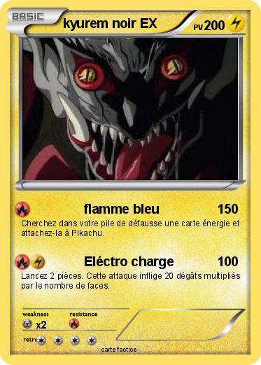 Pokemon kyurem noir EX