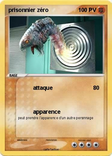 Pokemon prisonnier zéro