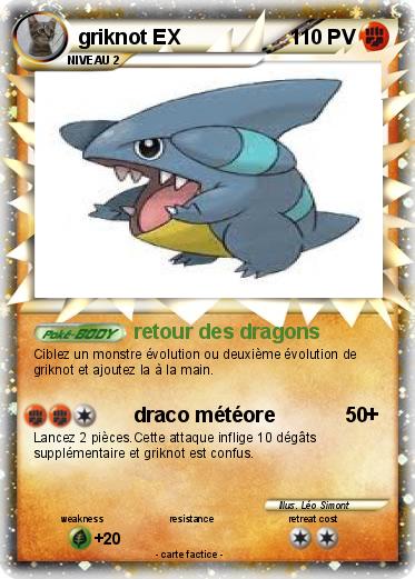 Pokemon griknot EX Pokemon griknot EX