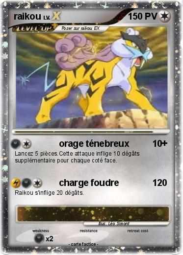 Pokemon raikou