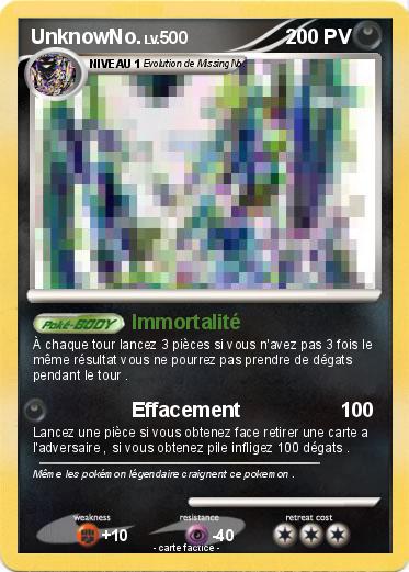 Pokemon UnknowNo.