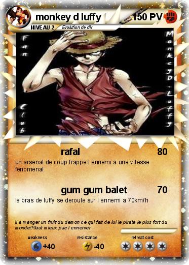 Pokemon monkey d luffy
