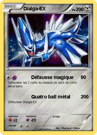 Pokemon Dialga-EX