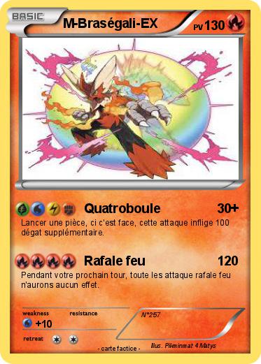 Pokemon M-Braségali-EX