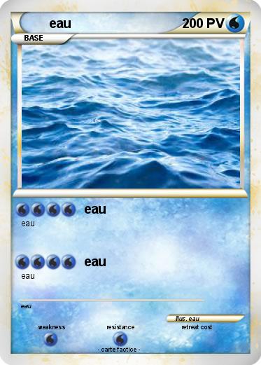 Pokemon eau
