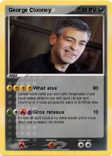 Pokemon George Clooney