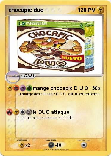 Pokemon chocapic duo