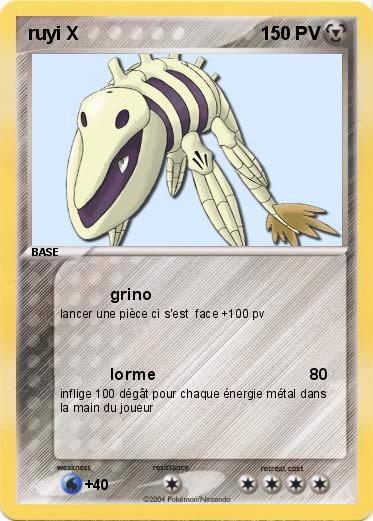 Pokemon ruyi X