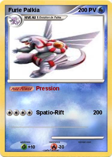 Pokemon Furie Palkia