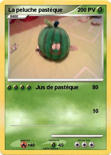 Pokemon La peluche pastèque