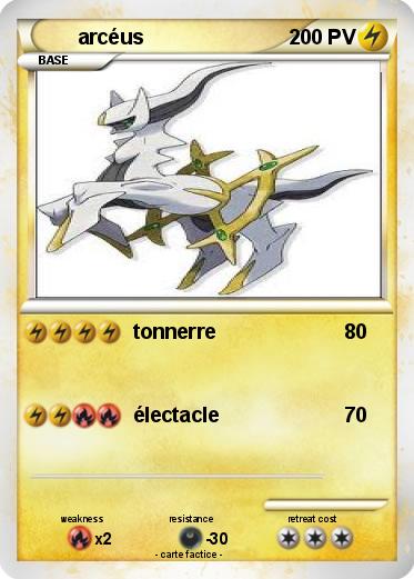 Pokemon arcéus