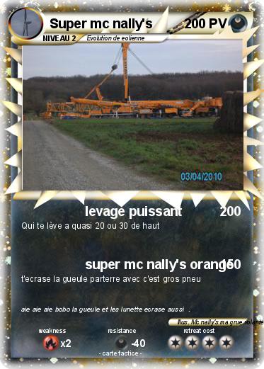 Pokemon Super mc nally's