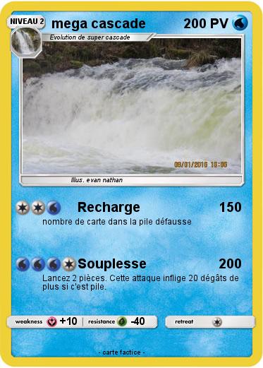 Pokemon mega cascade