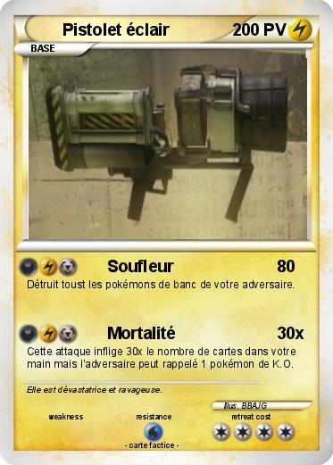 Pokemon Pistolet éclair
