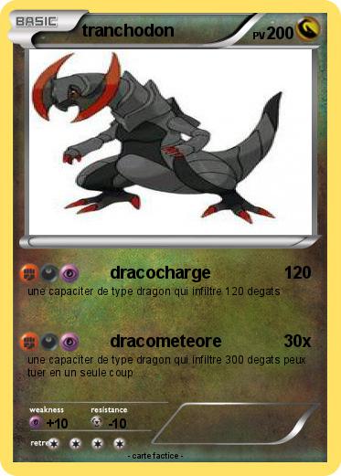 Pokemon Tranchodon 187
