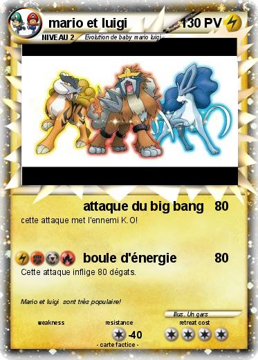 Pokemon mario et luigi