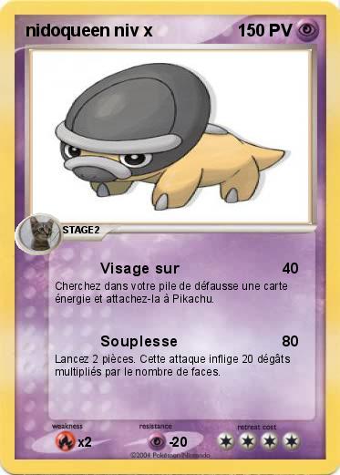 Pokemon nidoqueen niv x