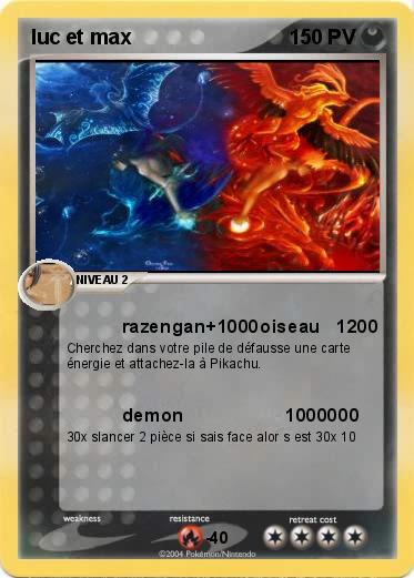 Pokemon luc et max