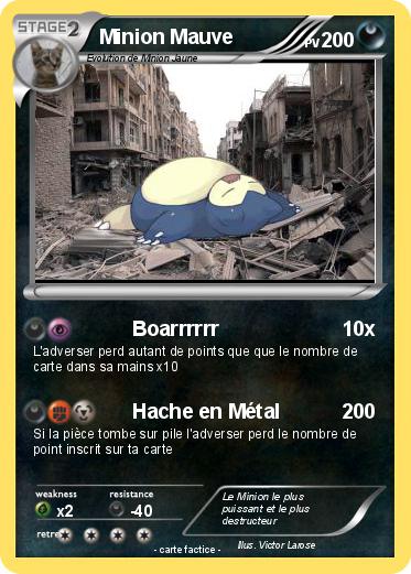 Pokemon Minion Mauve