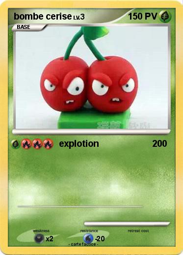 Pokemon bombe cerise