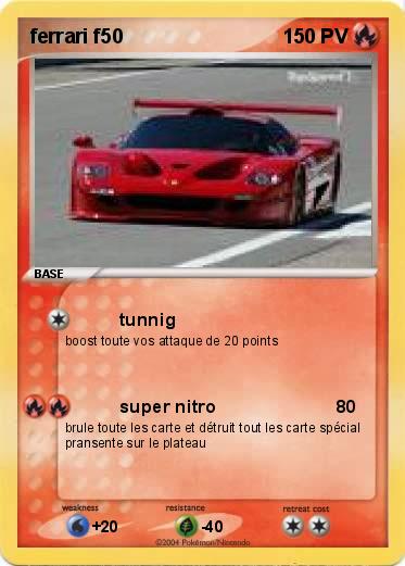 Pokemon ferrari f50