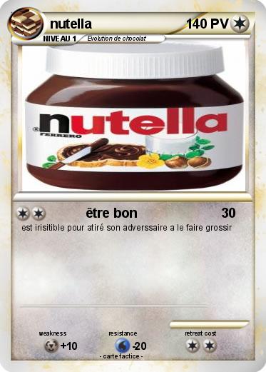Pokemon nutella
