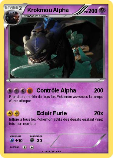 Pokemon Krokmou Alpha