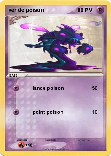 Pokemon ver de poison
