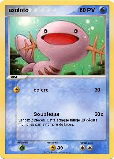 Pokemon axoloto