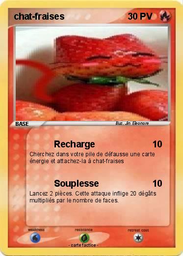 Pokemon chat-fraises